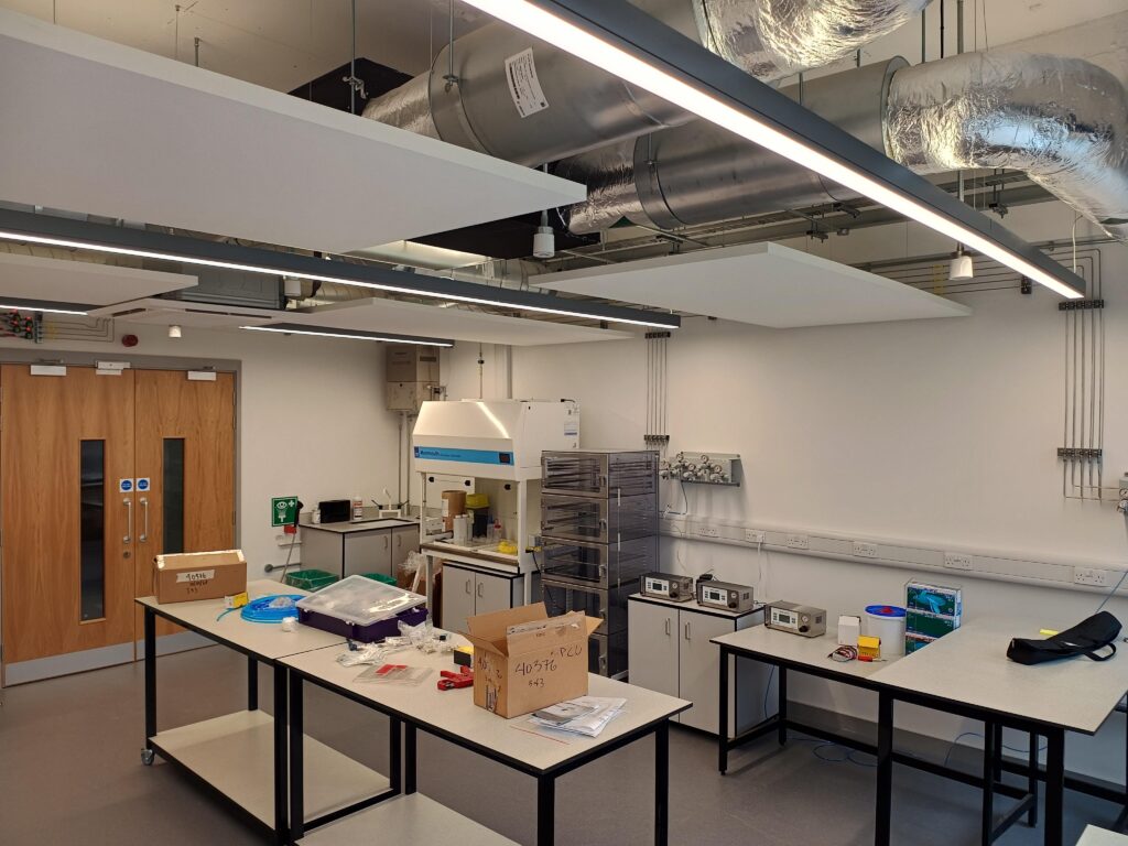 New lab completed (almost)